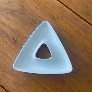 Crate&barrel Porcelain Appetizer Dish